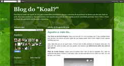 Desktop Screenshot of koalhada.blogspot.com