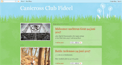 Desktop Screenshot of canicrossclubfideel.blogspot.com