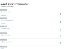 Tablet Screenshot of myaugustandeverythingafter.blogspot.com