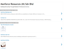 Tablet Screenshot of manforce.blogspot.com