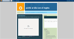 Desktop Screenshot of aldiaingles.blogspot.com