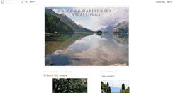 Desktop Screenshot of mariangelavilallonga.blogspot.com