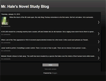 Tablet Screenshot of halesnovelblog.blogspot.com