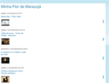 Tablet Screenshot of minhaflordemaracuja.blogspot.com