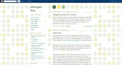 Desktop Screenshot of aldersgateman.blogspot.com