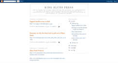 Desktop Screenshot of kingbluespress.blogspot.com