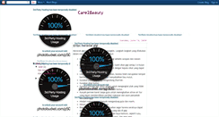 Desktop Screenshot of care2beauty.blogspot.com