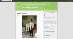 Desktop Screenshot of federacaoinconfidentes.blogspot.com