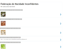Tablet Screenshot of federacaoinconfidentes.blogspot.com