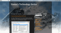 Desktop Screenshot of ganex-t.blogspot.com