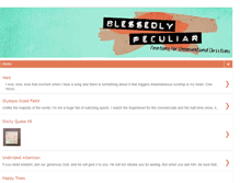 Tablet Screenshot of blessedlypeculiar.blogspot.com