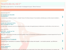 Tablet Screenshot of haiti-nette.blogspot.com