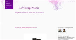 Desktop Screenshot of lavintagemania.blogspot.com