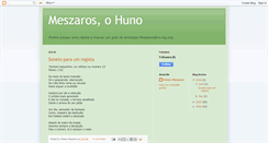 Desktop Screenshot of meszaros-o-huno.blogspot.com