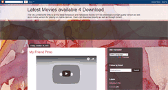 Desktop Screenshot of latestmovies4download.blogspot.com