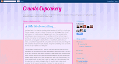 Desktop Screenshot of crumbscupcakery.blogspot.com