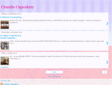 Tablet Screenshot of crumbscupcakery.blogspot.com