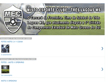 Tablet Screenshot of mistoesporteclube.blogspot.com