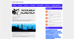 Desktop Screenshot of donipunyablogg.blogspot.com