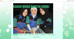 Desktop Screenshot of kadermudabanten.blogspot.com