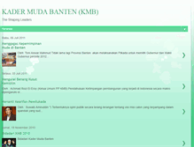 Tablet Screenshot of kadermudabanten.blogspot.com