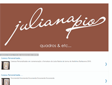 Tablet Screenshot of julianapioetc.blogspot.com