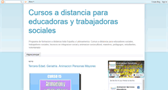 Desktop Screenshot of cursoseducadoras.blogspot.com