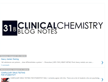 Tablet Screenshot of clinchem31b.blogspot.com
