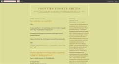 Desktop Screenshot of frontier-editor.blogspot.com