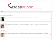 Tablet Screenshot of khazisboutique.blogspot.com