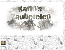 Tablet Screenshot of karinszaubereien.blogspot.com