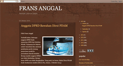 Desktop Screenshot of frans-anggal.blogspot.com