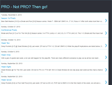 Tablet Screenshot of pro-preds.blogspot.com