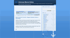 Desktop Screenshot of bisnis79.blogspot.com