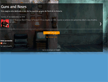 Tablet Screenshot of gunsandrosesjmf.blogspot.com