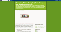 Desktop Screenshot of online-driving-theory-test.blogspot.com