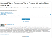 Tablet Screenshot of diamond-tiaras.blogspot.com