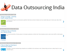 Tablet Screenshot of dataoutsourcingindia.blogspot.com