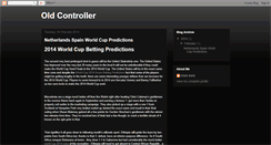 Desktop Screenshot of oldcontroller.blogspot.com