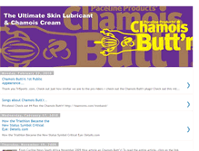 Tablet Screenshot of chamoisbuttr.blogspot.com