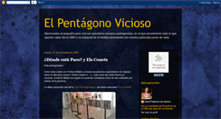 Desktop Screenshot of elpentagonovicioso.blogspot.com