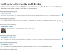 Tablet Screenshot of northwesternyouthcenter.blogspot.com