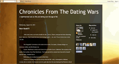 Desktop Screenshot of chroniclesfromthedatingwars.blogspot.com