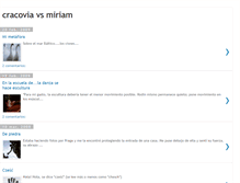 Tablet Screenshot of cracovia-vs-miriam.blogspot.com