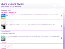 Tablet Screenshot of charisdesignsjewelry.blogspot.com