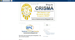 Desktop Screenshot of crismanovacruz.blogspot.com