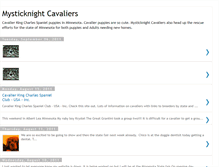 Tablet Screenshot of mysticknightcav.blogspot.com