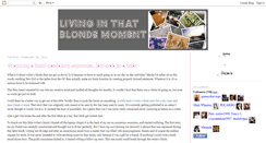 Desktop Screenshot of livinginthatblondemoment.blogspot.com