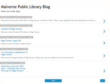 Tablet Screenshot of malvernepubliclibrary.blogspot.com