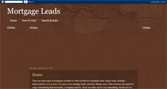 Desktop Screenshot of mgleads.blogspot.com